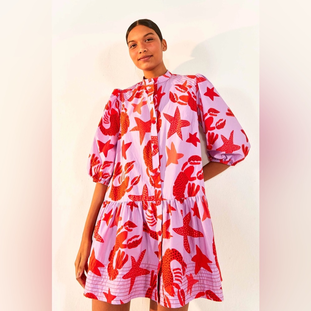 Farm rio lobster mini dress/top